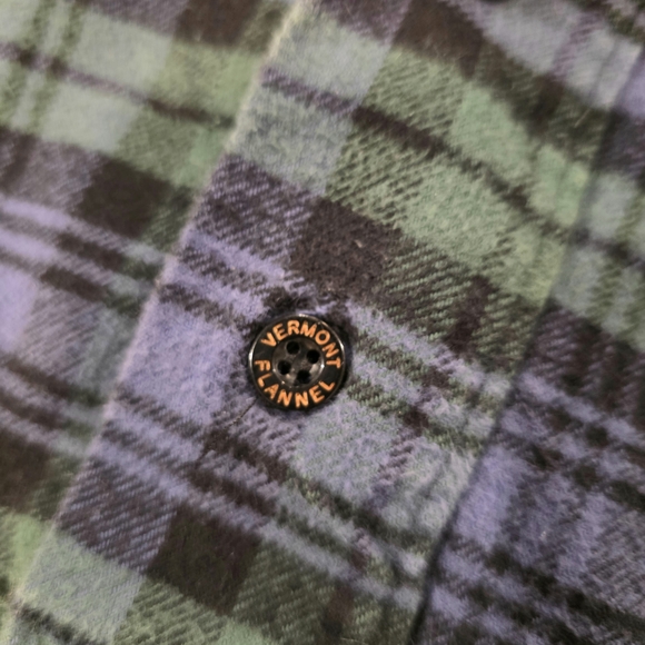 The Vermont Flannel Company Tunic Womens Top Shirt Sz XS Small Oversized - Picture 4 of 5